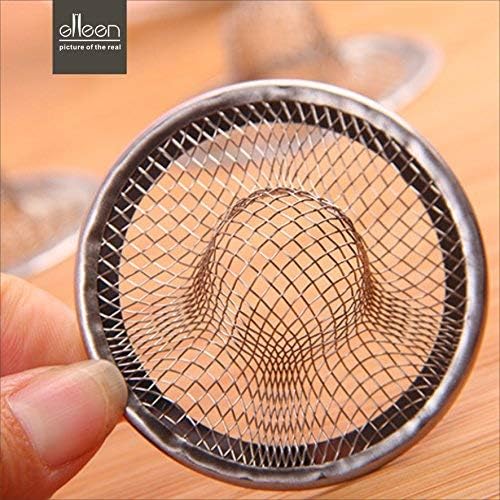 Sink Strainer,Drain Hair Catcher for Bathroom Bathtub Drains(2.75" / 1") | Bathroom Sink Drain Strainer,2PCS Drain Mesh Baskets for Laundry, Mop Pool, RV Sink