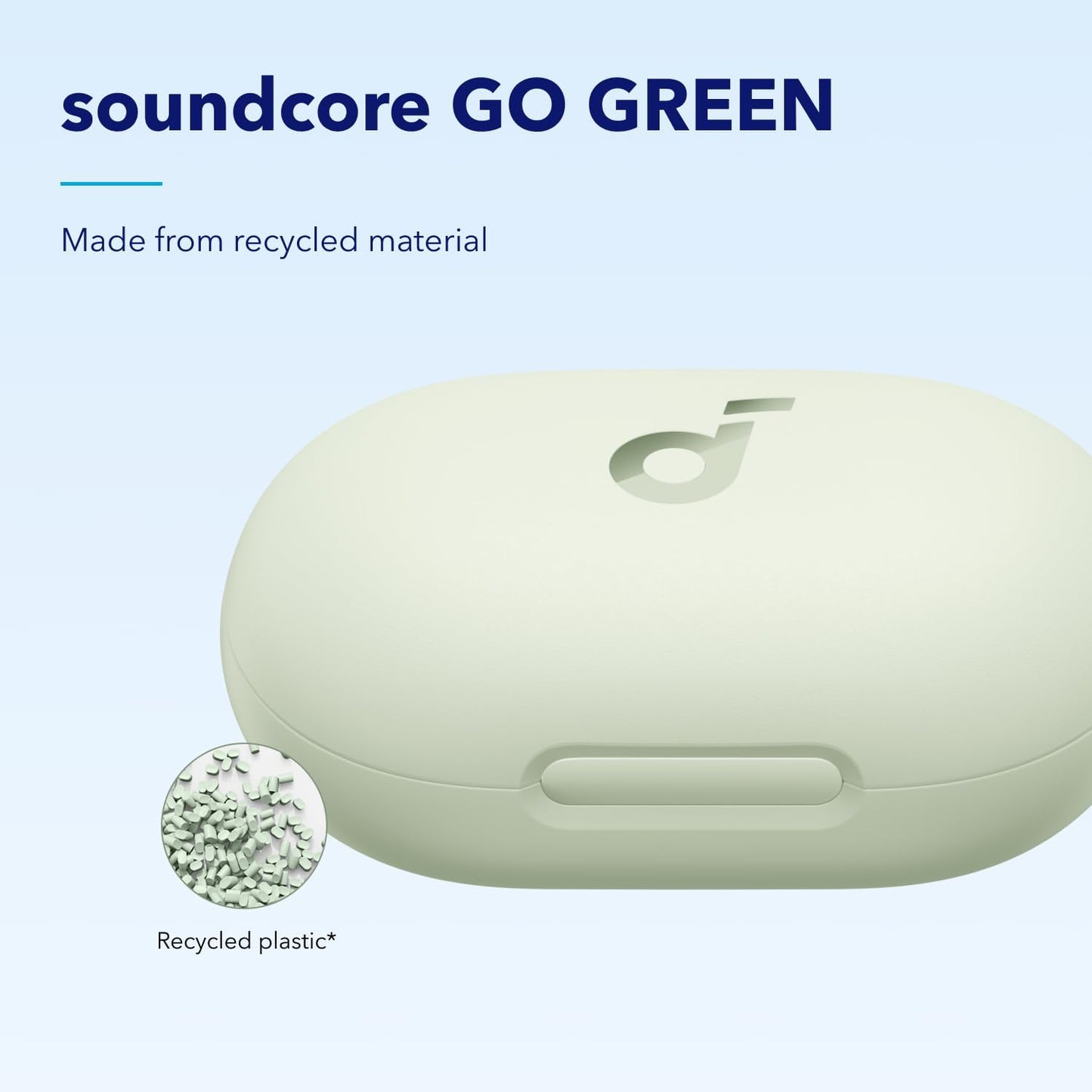soundcore by Anker Space A40 Auto-Adjustable Active Noise Cancelling Wireless Earbuds, Reduce Noise by Up to 98%, 50H Playtime, Hi-Res Sound, Comfortable Fit, App Customization, Wireless Charge (Blue) | Reduce Noise by Up to 98%, Ultra Long 50H Playtime,