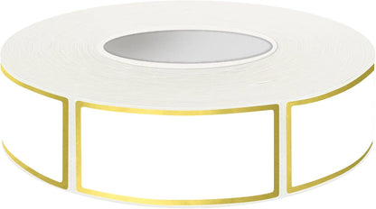 600 Blank Removable Freezer Labels Water Oil Resistant with Perforation Line for Food Containers Jars Pantry Organization (Ink Quick-Dry，1” x 2”)