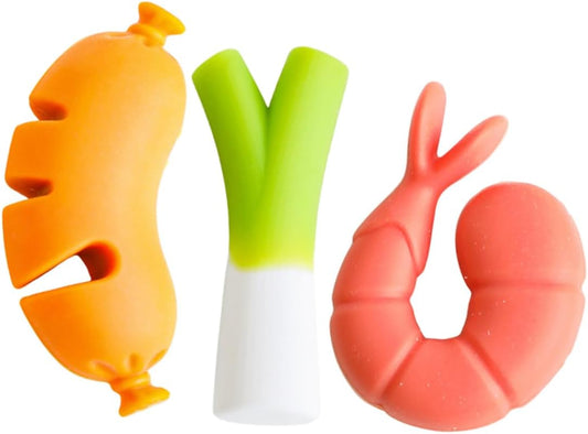 3pcs Silicone Kitchen Pot Lid Lifter and Spill Stopper Boil-over Cooking Tool for Easy Use Unique Design for Stews and Soups Kitchen Accessory for Clean Cooking
