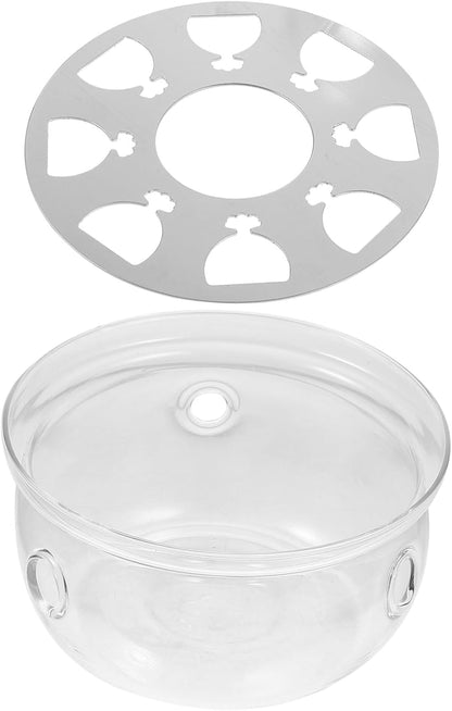 Cabilock Teapot Warmer Stand for Tea Kettle Heater Base Dish Warmer Teapot Trivet