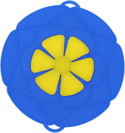 Sscon 1Pc Cover 10 inch Anti Spill Stopper Lid