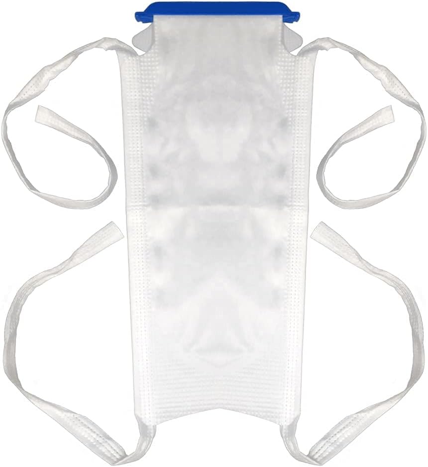 Vakly Large Refillable Ice Bags 6.5 x 14 [Pack of 5] – Reusable Ice Pack with Clamp Closure, Soft Outer Covering & Leak-Resistant Inner Layer for Hospital, Home & Sports Use