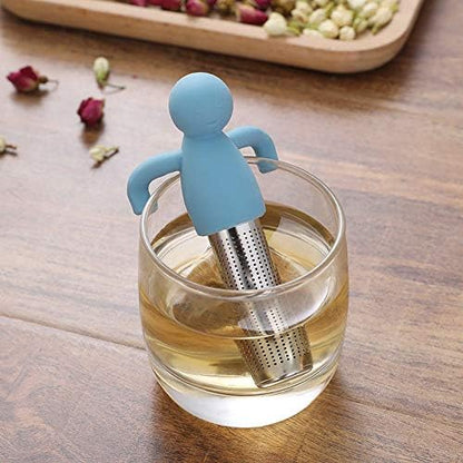 Leden Tea Infuser for Loose Leaf Tea Extra Fine Mesh Tea Steeper Gray
