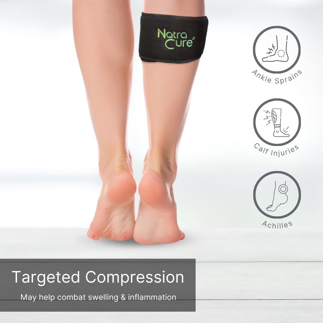 NatraCure Cold Therapy Wrap (Regular) with 14" Strap - 2 Pack - Small Reusable Gel Ice Pack Compress for Injuries and Pain Relief, Hand, Arch of Foot, Wrist, Elbow, Arthritis, Neuropathy - 715 CAT2PK