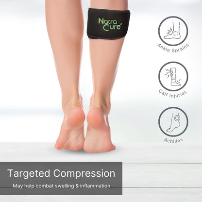 NatraCure Cold Therapy Wrap (Regular) with 14" Strap - 2 Pack - Small Reusable Gel Ice Pack Compress for Injuries and Pain Relief, Hand, Arch of Foot, Wrist, Elbow, Arthritis, Neuropathy - 715 CAT2PK