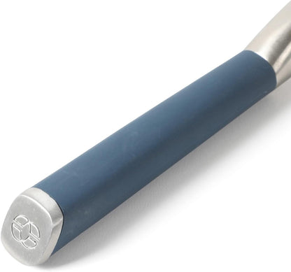 Calphalon Edge Stainless Steel Y Vegetable Peeler w/Thermoplastic Rubber Handle - Navy Blue