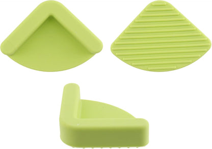 Semetall 1.5 Inch Rubber Caster Cups 8 Pack Black | Non Slip Furniture Coasters Floor Protectors for Bed Couch Table Chair