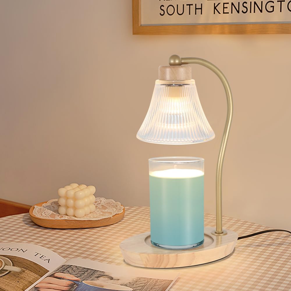 Candle Warmer Lamp Adjustable Height Dimmable for Jar Candles Hummingbird
