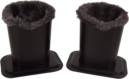 Baitaihem Pack of 2 Plush Lined Eyeglasses Holder Stand Protective Glasses Case For Desks Or Nightstands