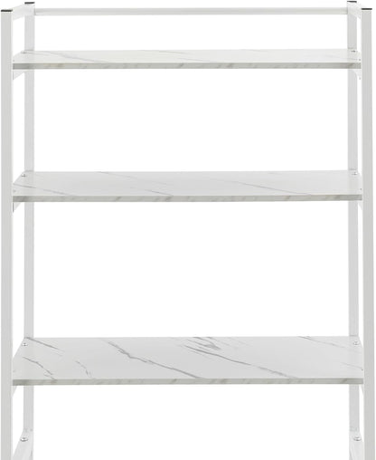 Laundry Room Organizer, Over The Washer And Dryer Storage Shelf 33lb, White
