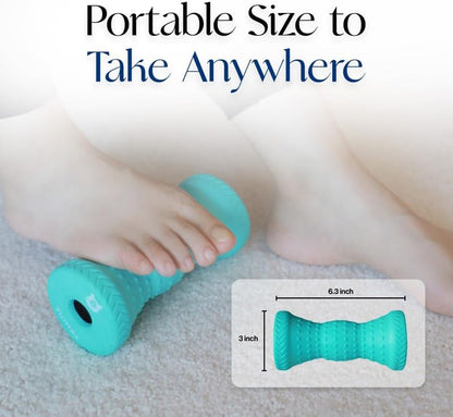 Tumaz Foot Roller & Massage Ball 3-in-1 Set | Foot Roller, Spiky & Lacrosse Balls | Ergonomic Design | Deep Tissue Massage | Foot Relaxation & Recovery