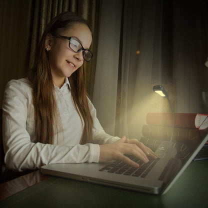 Vekkia 3000K Warm LED Rechargeable Book Light