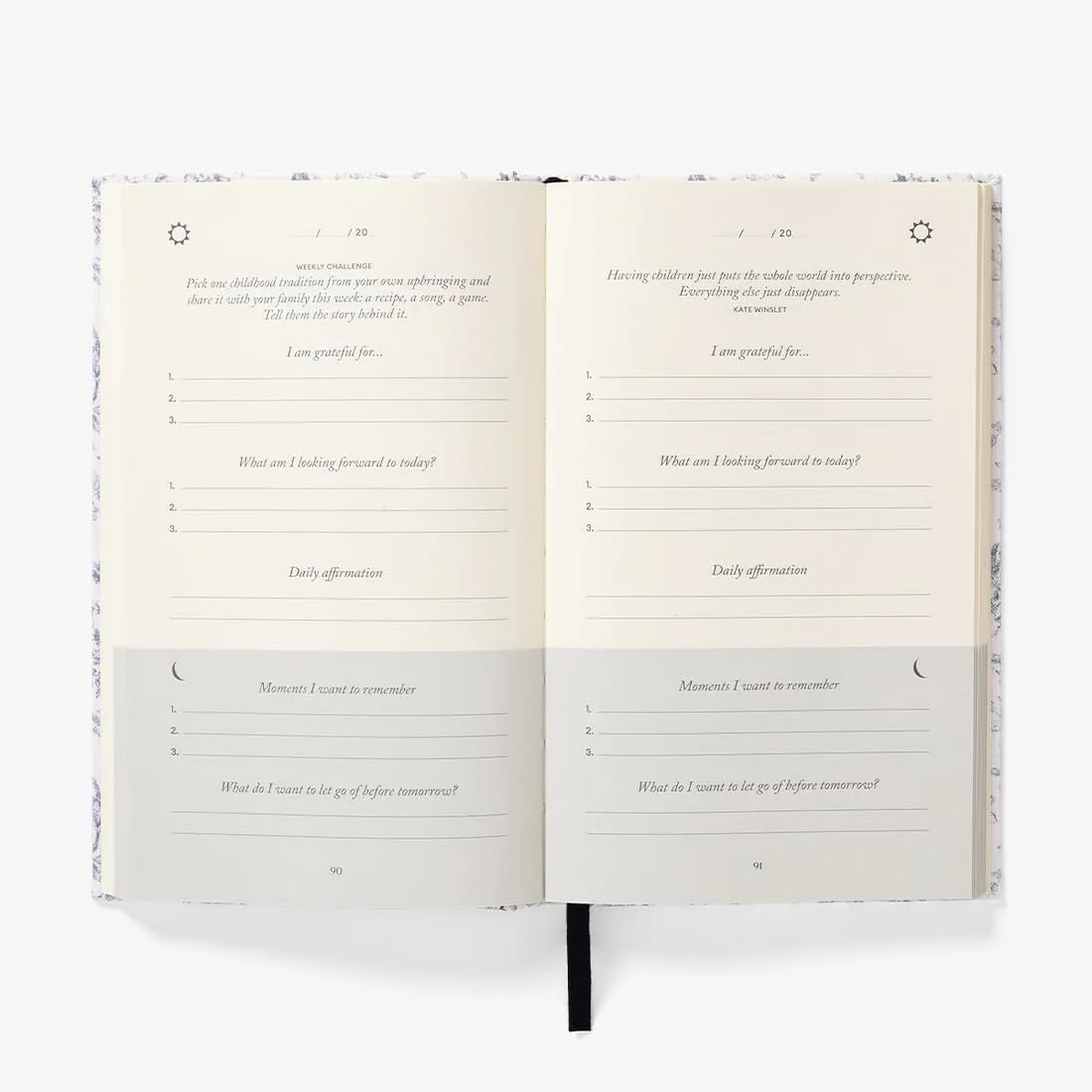 Intelligent Change The Five Minute Journal - Original Daily Gratitude Journal for Women & Men - Mindfulness, Happiness & Daily Reflection - Undated Planner - Affirmation Journal - Gifts for Women