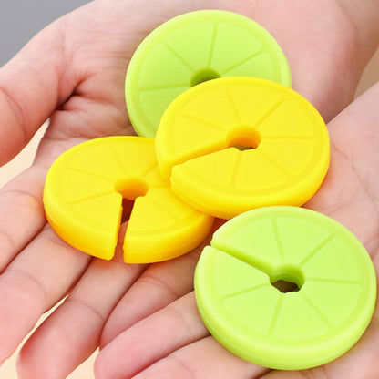 2PCS Pot Lid Overflow Preventer, Silicone Pan Lid Sid Lifter Spill-proof, Pot Lid Holder for Longtime Simmer Cooking, Daily Kitchen Steam Release Gadget