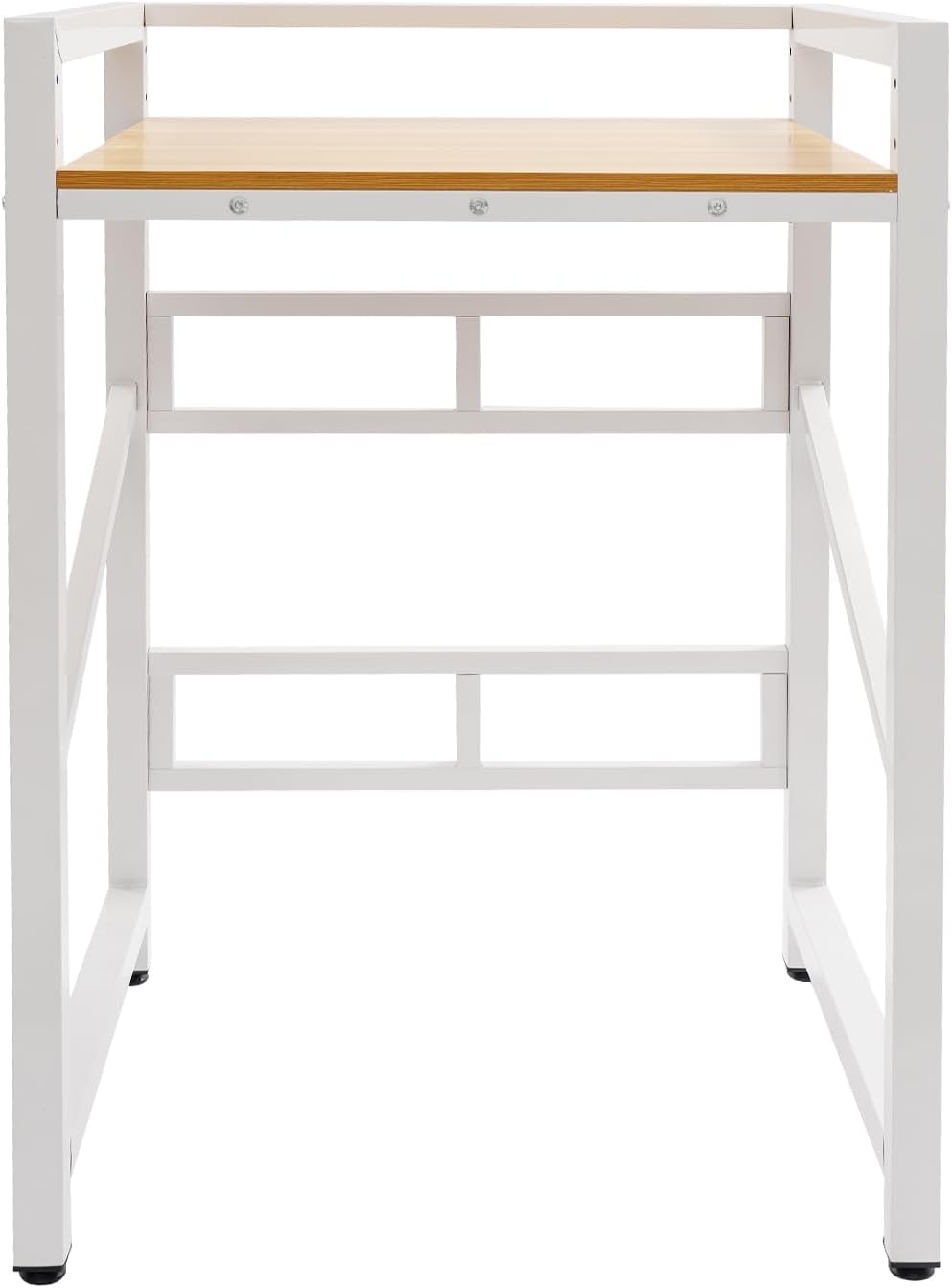 Washer Dryer Stacking Rack Stand, 25.6" Wide Over the Washer and Dryer Storage Shelf, Heavy Duty Washing Machine Shelf with Height Adjustable Shelves for Laundry Room, Bathroom, 661lbs Load Capacity