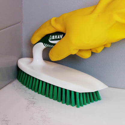 Libman Scrub Brush Kit | Cleaning Brush | Tile & Grout Brush | Small Scrub Brush | Power Scrub Brush | Carpet Brush | Bathroom Scrubber | Boot Scrubber | 3 Different Brushes Included