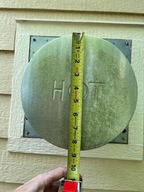 Direct Vent Fireplace Termination Cap Cover #3 - Lennox 4.5 HT-2 Horizontal Termination Cap