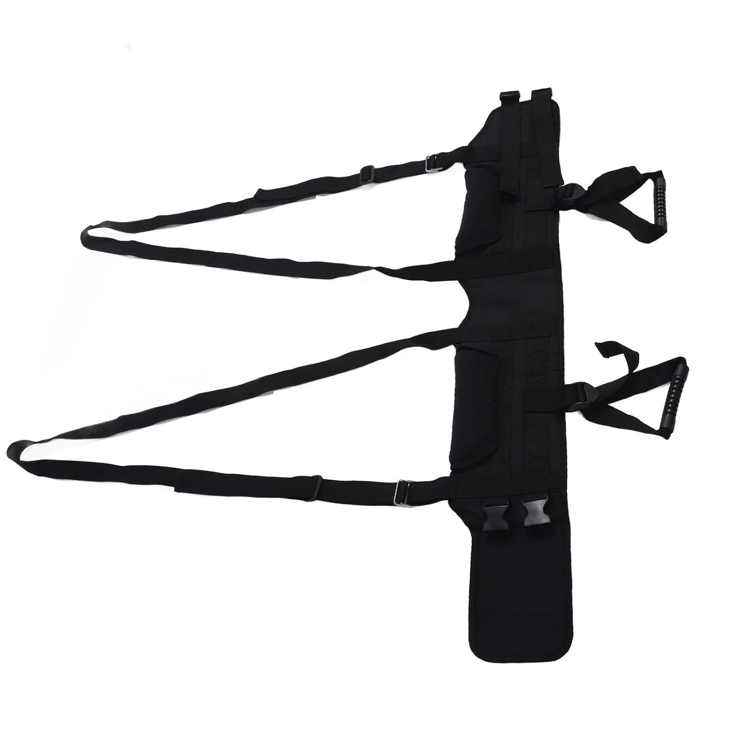 Selaqui Home Use Back Traction Stretcher Lumbar Belt, Spinal Decompression, Spinal Decompression Harness Back, for Muscle Spasms, Lumbar Disc Herniation