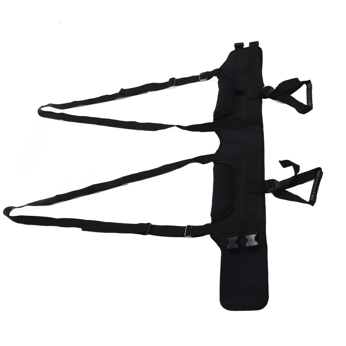Selaqui Home Use Back Traction Stretcher Lumbar Belt, Spinal Decompression, Spinal Decompression Harness Back, for Muscle Spasms, Lumbar Disc Herniation