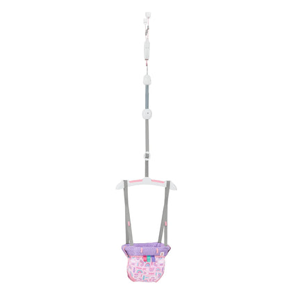 Bright Starts Playful Parade Door Jumper for Baby with Adjustable Strap, 6 Months and Up, Max Weight 26 lbs