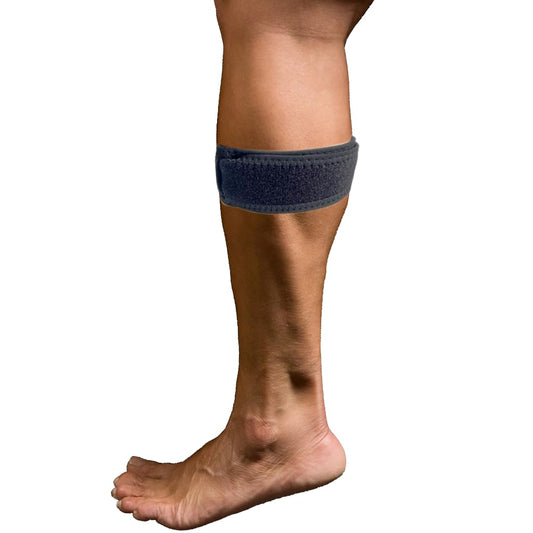 Elastic Calf Shin Compression Support Strap Band for Lower Leg Pain Relief, Running, Basketball, Football, Volleyball, Weightlifting, Adjustable