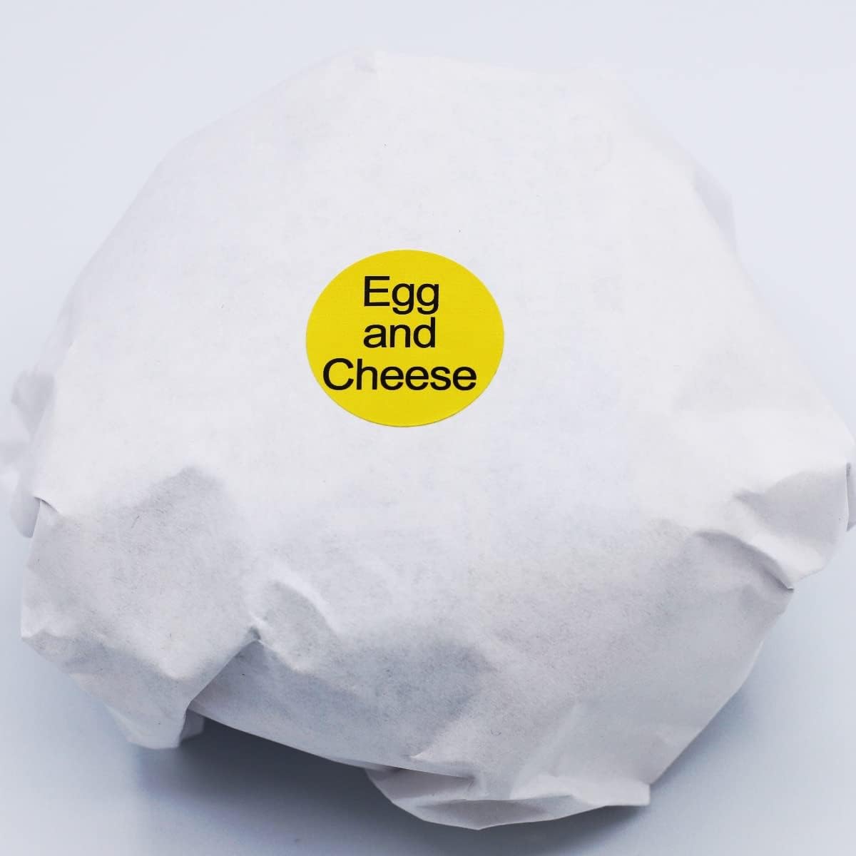 Yellow with Black Carnitas Circle Dot Adhesive Stickers, 1 Inch Round Labels, 500 Total Stickers