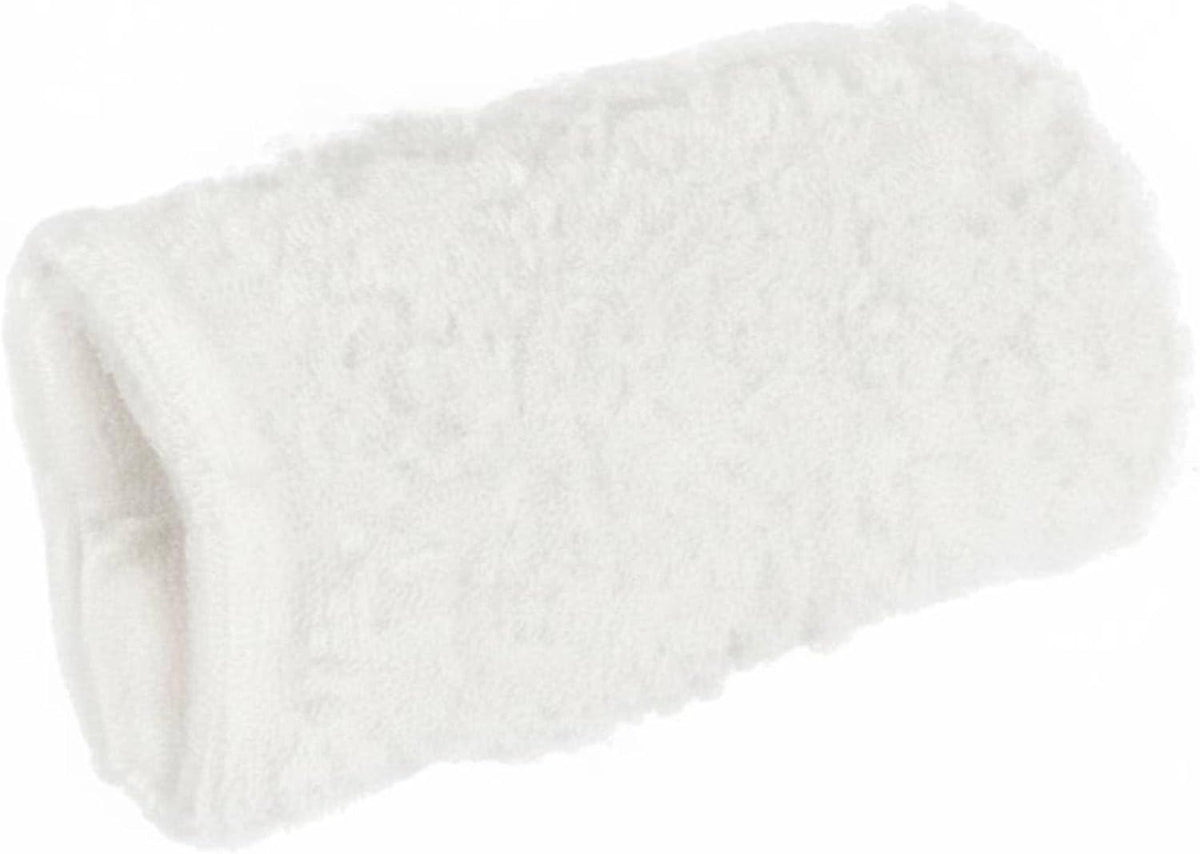 Lamb Wool Armrest Pad Soft Sherpa Fleece Cushion Protects Chair Armrests Relieves Discomfort Non-Slip Hook-and-Loop Suitable for Office Chair Elderly Home, White