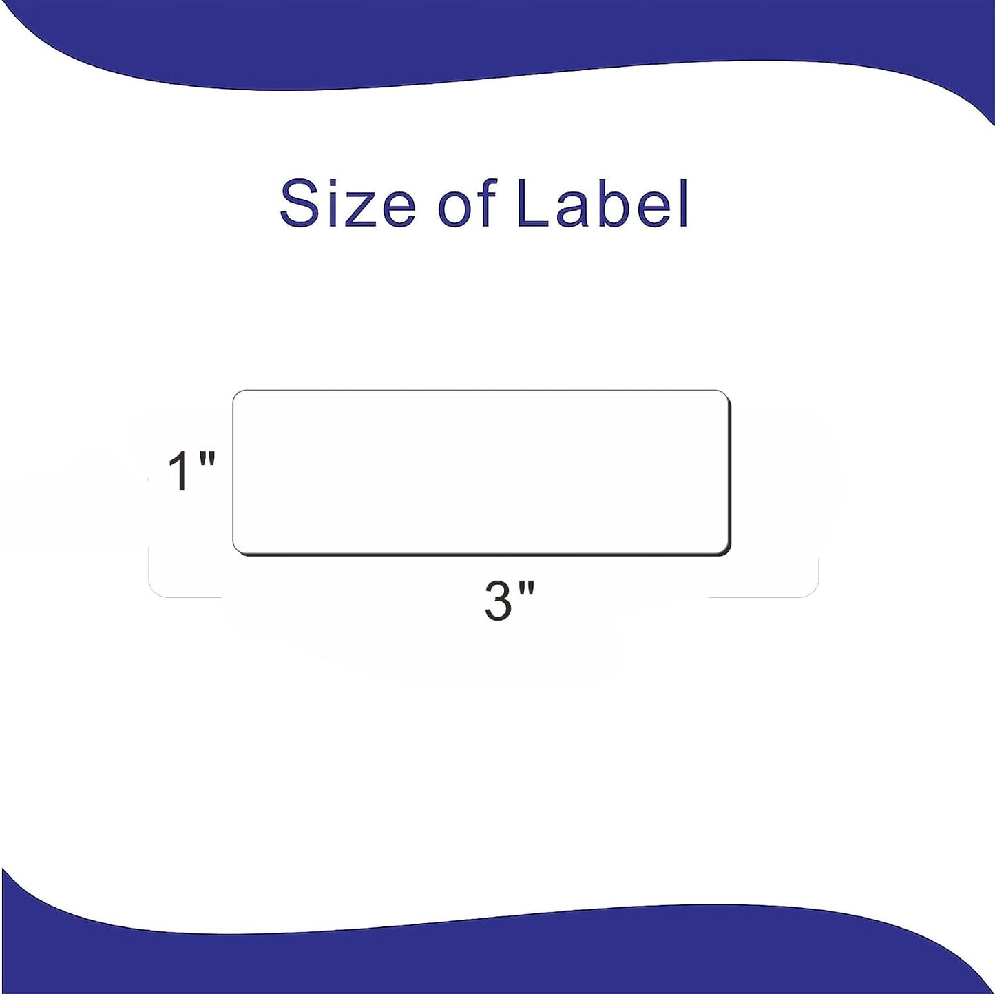 Hybsk 60 PCS Rectangle Removable Labels for Jars Containers Pantry Stickers- No Messy Residue After Use with Easy Write Surface (2 x 3 inch)