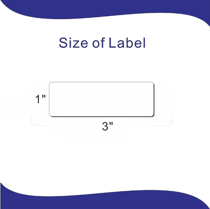 Hybsk 60 PCS Rectangle Removable Labels for Jars Containers Pantry Stickers- No Messy Residue After Use with Easy Write Surface (2 x 3 inch)