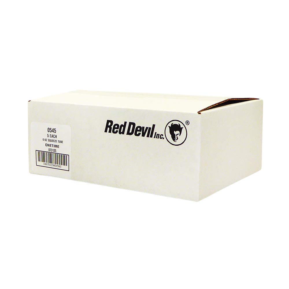 Red Devil 0542 ONETIME Lightweight Spackle Wall Repair, Spackling for Holes Drywall, 1/2 Pint, White, 8 Ounce, Made in USA
