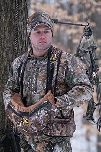 Hunter Safety System Muff-Pak: Polar Fleece Hand Warmer, Front and Back Pockets, Ergonomically Correct Hunting Gear, Perfect for Hunting or Camping