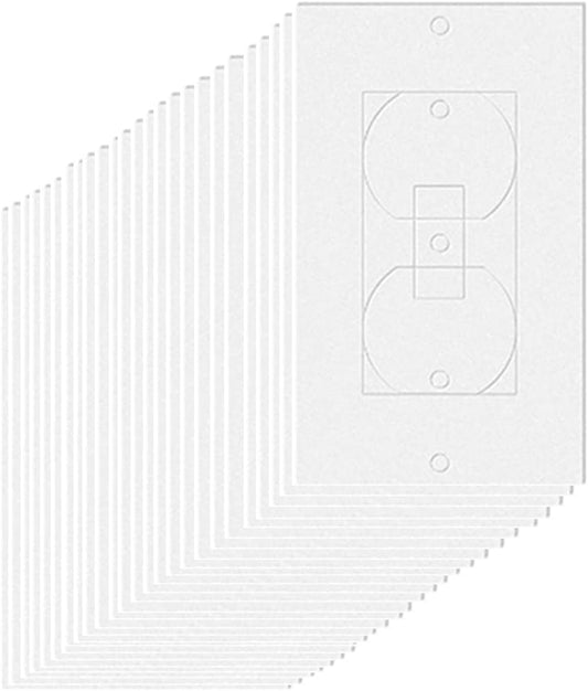60Pcs Wall Plate Insulation Gasket Wall Gasket, Outlet Insulation Weatherproof Outlet Insulation Pad Socket Outlet Sealer for Electrical Outlet Plates Switch Covers