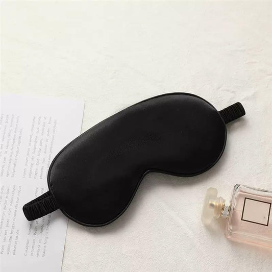 Sleep Mask Soft Adjustable, Elastic Strap with Cotton Wadding, Light Blocking Eye Mask for Women & Men, Breathable Comfortable Blindfold for Home, Travel, Office Naps