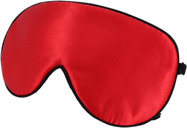 ALASKA BEAR Sleep Mask 2 Straps, Mulberry Silk, Twin Thin Elastic Bands Stay Put All Night, Smooth Eye Mask Two Adjustable Head Strings and Nose Baffle