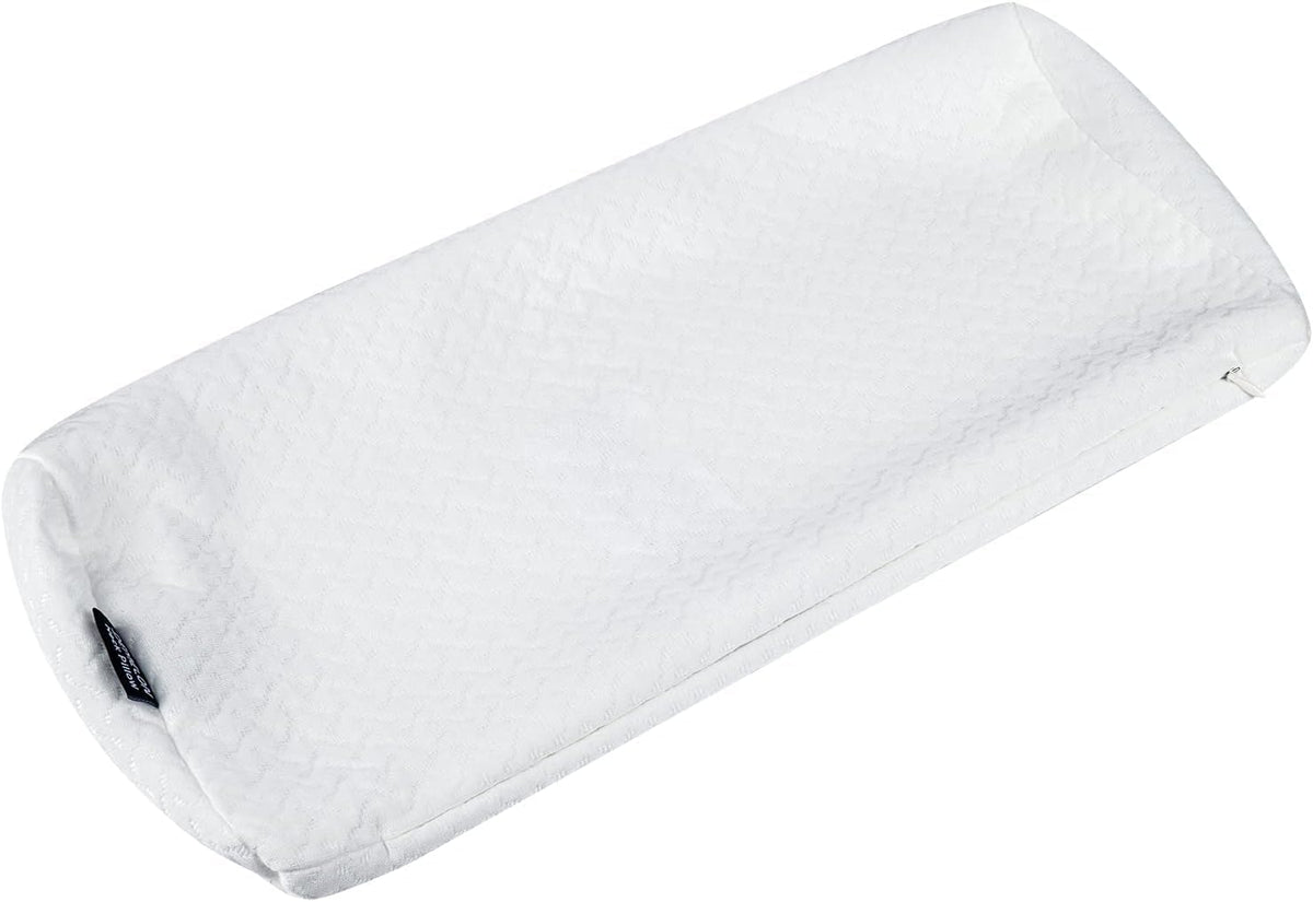 Demelon Cervical Neck Pillows for Pain Relief Sleeping, High-Density Memory Foam Pillow Neck for Bolster Support and Shoulder Relaxer, Decompression Devices Orthopedic Roll Pillow for Bed Office