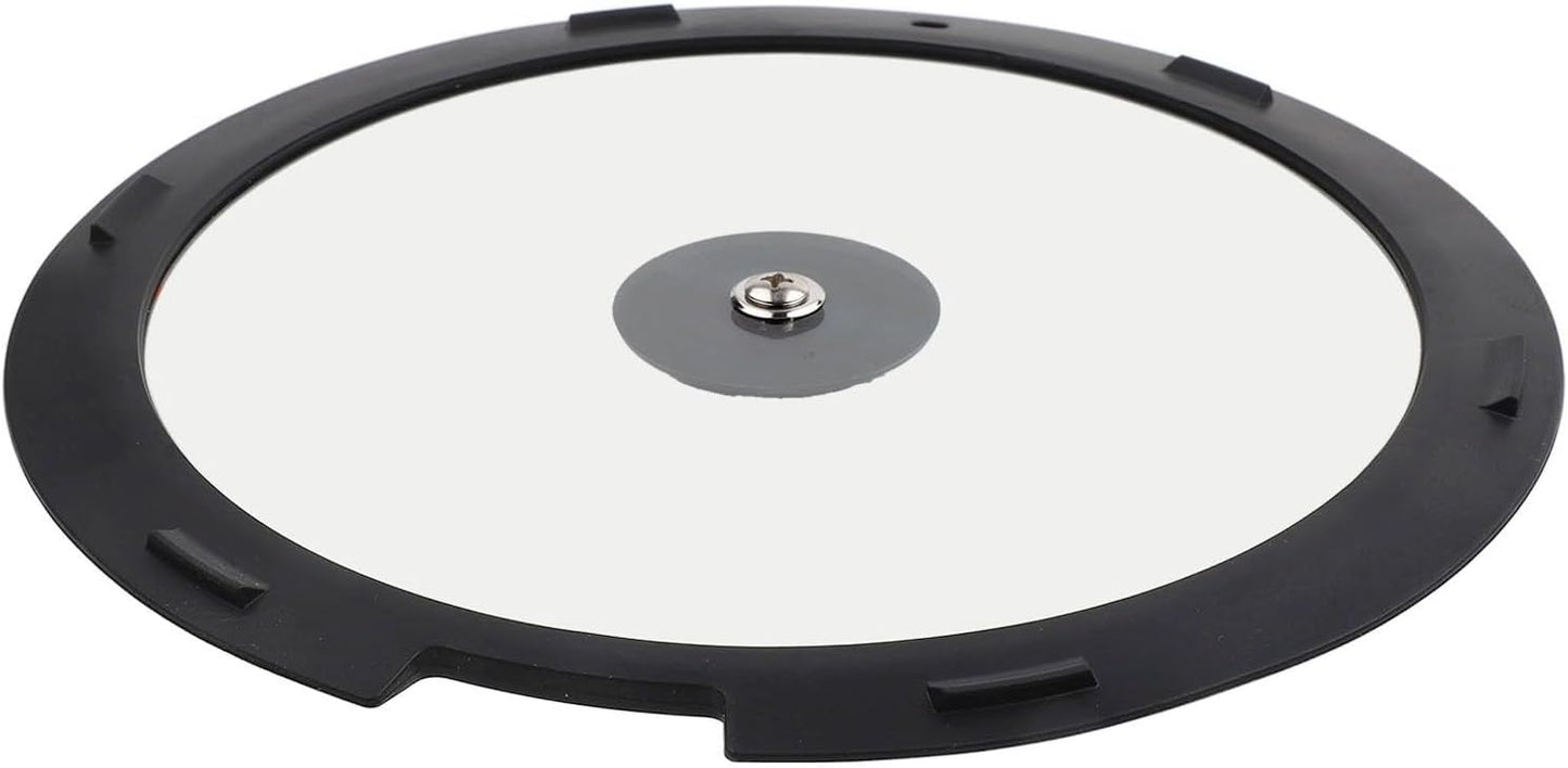 Pot Cover Spill Stopper Lid, Thicken Silicone Boil Over Spill Safeguard(Black 20CM)