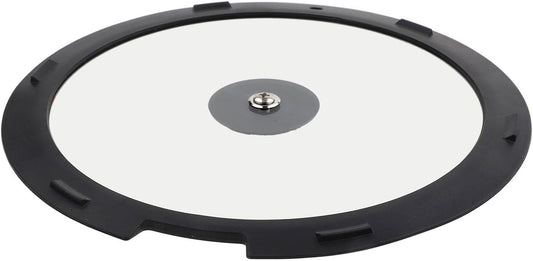 Pot Cover Spill Stopper Lid, Thicken Silicone Boil Over Spill Safeguard(Black 20CM)