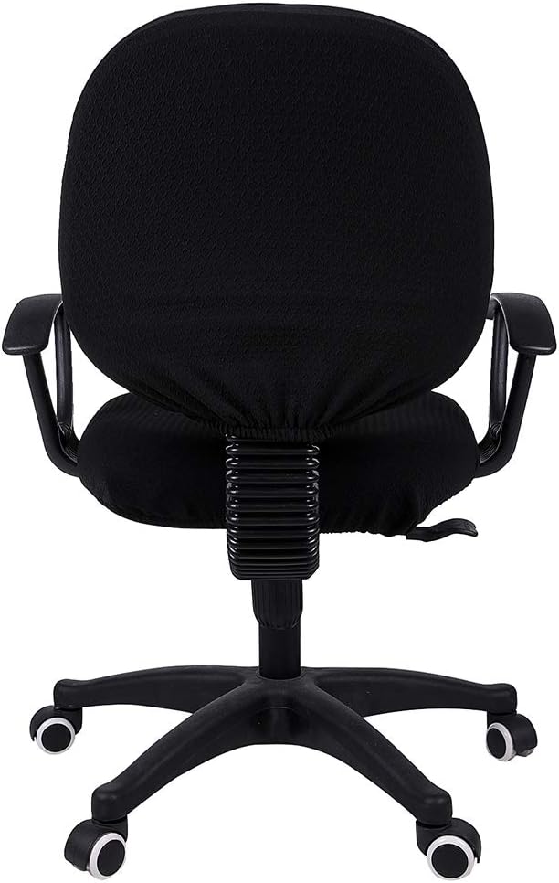 Smiry Office Computer Chair Armrest Covers, 2PCs Anti-dust Arm Rest Pad | Removable Washable Desk Chair Arm Pad Covers, Grey