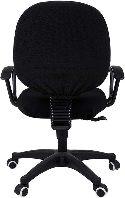 Smiry Office Computer Chair Armrest Covers, 2PCs Anti-dust Arm Rest Pad | Removable Washable Desk Chair Arm Pad Covers, Grey