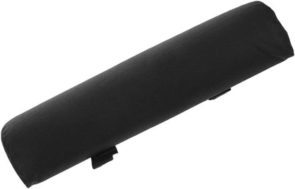 FOMIYES Outdoor Armrest Cushion Pad for Folding Beach Chair, Elbows Armrest Cover with Soft Padding, Black Arm Rest Pillow for Camping, Patio, Lawn Lounger Accessories