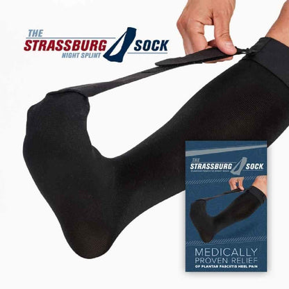 Strassburg Sock White Regular Size (fits calf size up to 16in around)