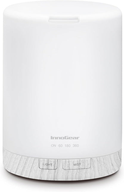 InnoGear 300ml Essential Oil Diffuser for Home Scent Humidifier, Yellow