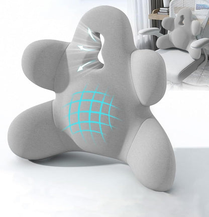 Lumbar Support Pillow for Office Chair, Back Support Pillow for Car, Chair