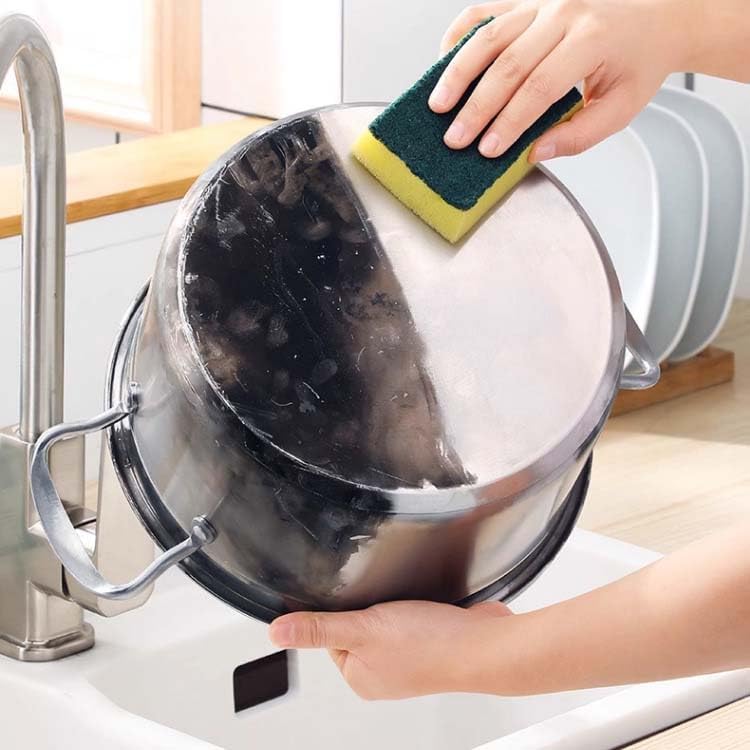 Pot Bottom Black Stain Remover, Magic Gel Cleaner for Black Pot Bottoms, Pots Bottoms Cleaning Gel, Stainless Steel Cleaner for Bottom of Pots and Pans, Effortless for Burned Cookware 200g (1, Set)