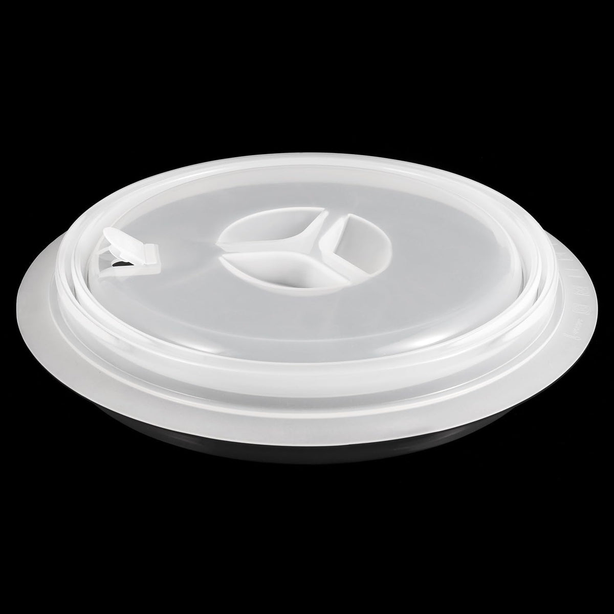 Kichwit Collapsible Silicone Microwave Plate Cover Splatter Guard