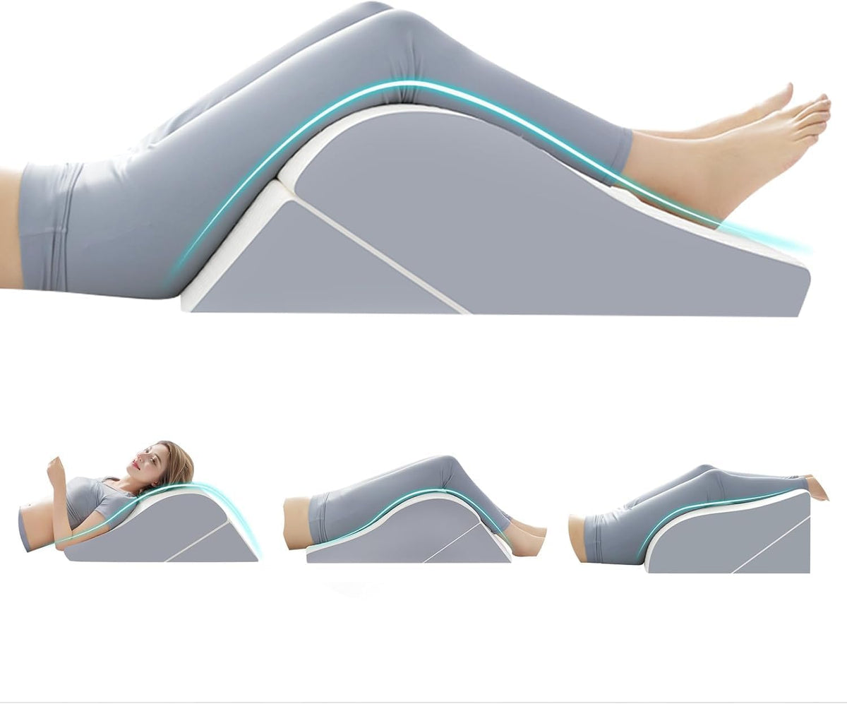 Simpledad Wedge Pillow for Sleeping, Orthopedic Bed Wedge Pillow Set