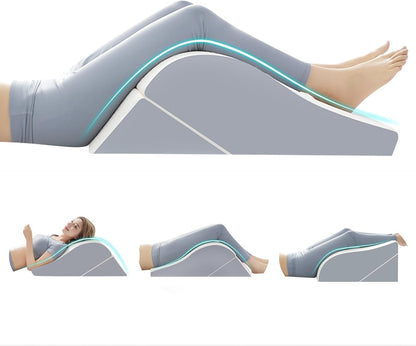 Simpledad Wedge Pillow for Sleeping, Orthopedic Bed Wedge Pillow Set