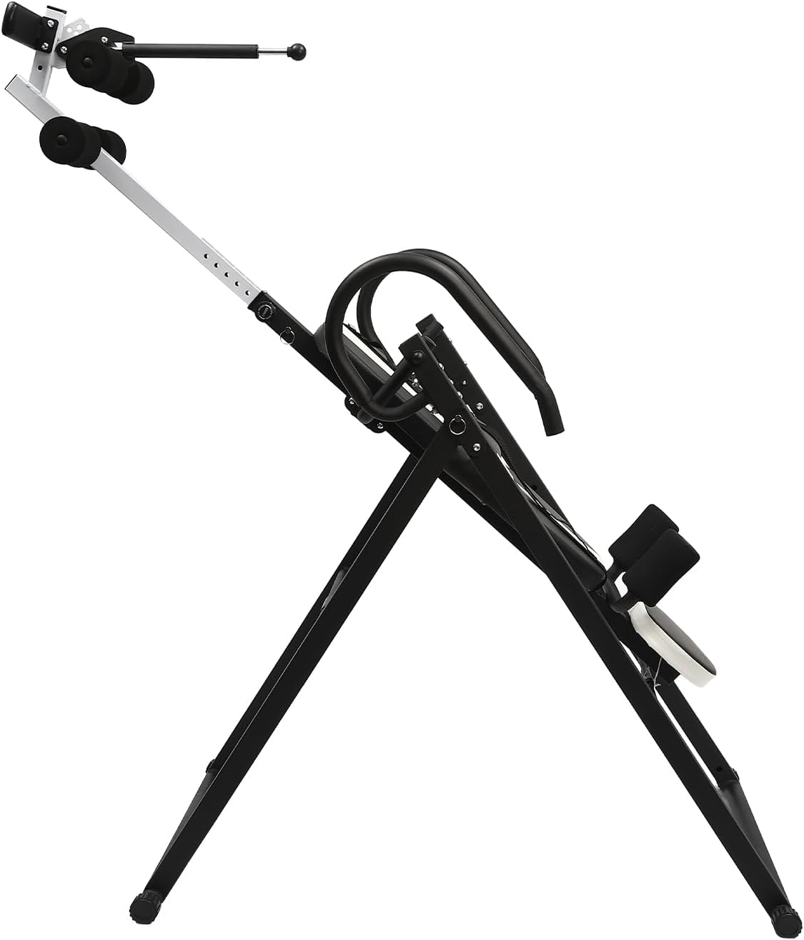 Inversion Table for Back Pain Relief, 330.7lbs Capacity Heavy Duty Inversion Teeter Table with Adjustable Safety Belt & Headrest, Home Back Stretcher Decompression Equipment