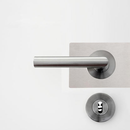 Mikikit Door Plate Repair Door Knob Filler Plate Stainless Steel Easy Peel Stick Installation